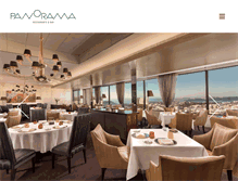 Tablet Screenshot of panorama-restaurante.com